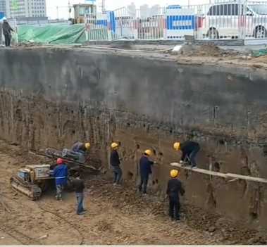 威海文登土钉墙支护