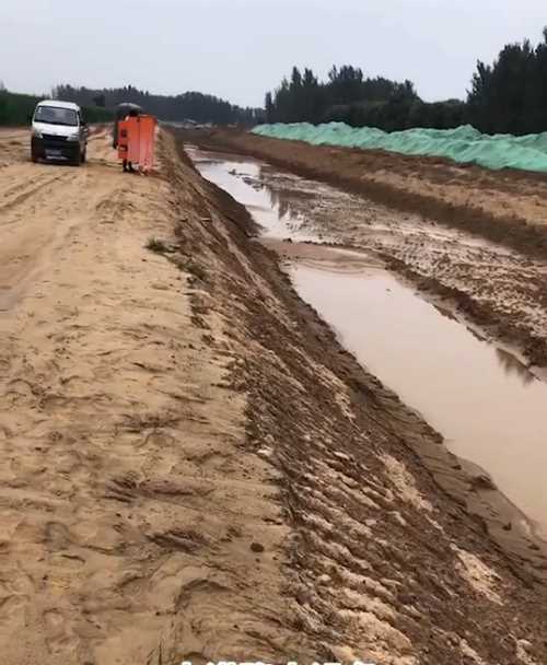威海文登河道降水