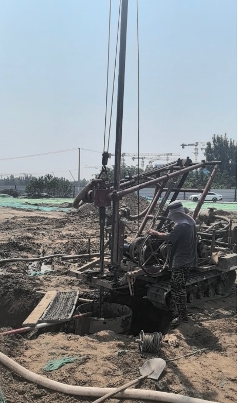 威海文登工地打井